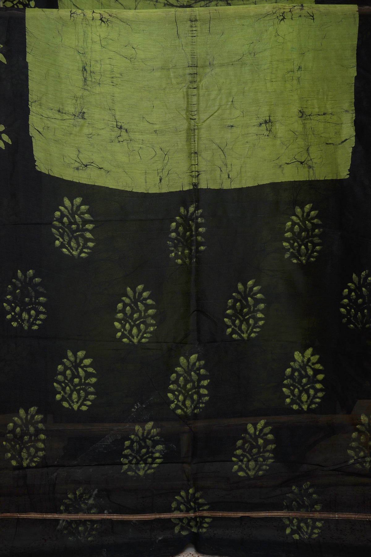 Chanderi Silk Cotton Printed Saree with Blouse Piece