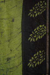 Chanderi Silk Cotton Printed Saree with Blouse Piece