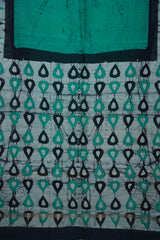 Chanderi Silk Cotton Printed Saree with Blouse Piece