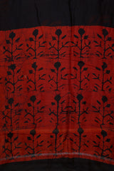 Chanderi Silk Cotton Printed Saree with Blouse Piece
