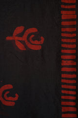 Chanderi Silk Cotton Printed Saree with Blouse Piece