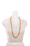 Handmade Recycled Silk Bead Necklace