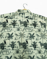 Mix Cotton Jungle Printed Men’s Shirt