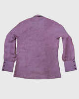 Women’s Pure Linen Dusty Pink Shirt – Elegant Casual Summer Wear