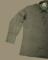 Women’s Pure Linen Dusty Pink Shirt – Elegant Casual Summer Wear