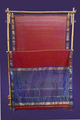 Maheshwari Cotton Silk Saree with Eye Border