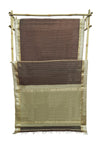 Maheshwari Cotton Silk Saree with Silk Check Border