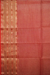 Maheshwari Cotton Silk Small Check Saree
