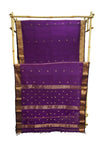 Maheshwari Cotton Silk Jari Border Booti Saree