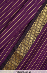 Maheshwari Cotton Silk Chatai Border Stripes Saree