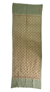 Pashmina Aari Work Gold Shawl – Golden Olive Green