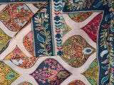 Pashmina Kalam Kari Aari Work Fine Shawl