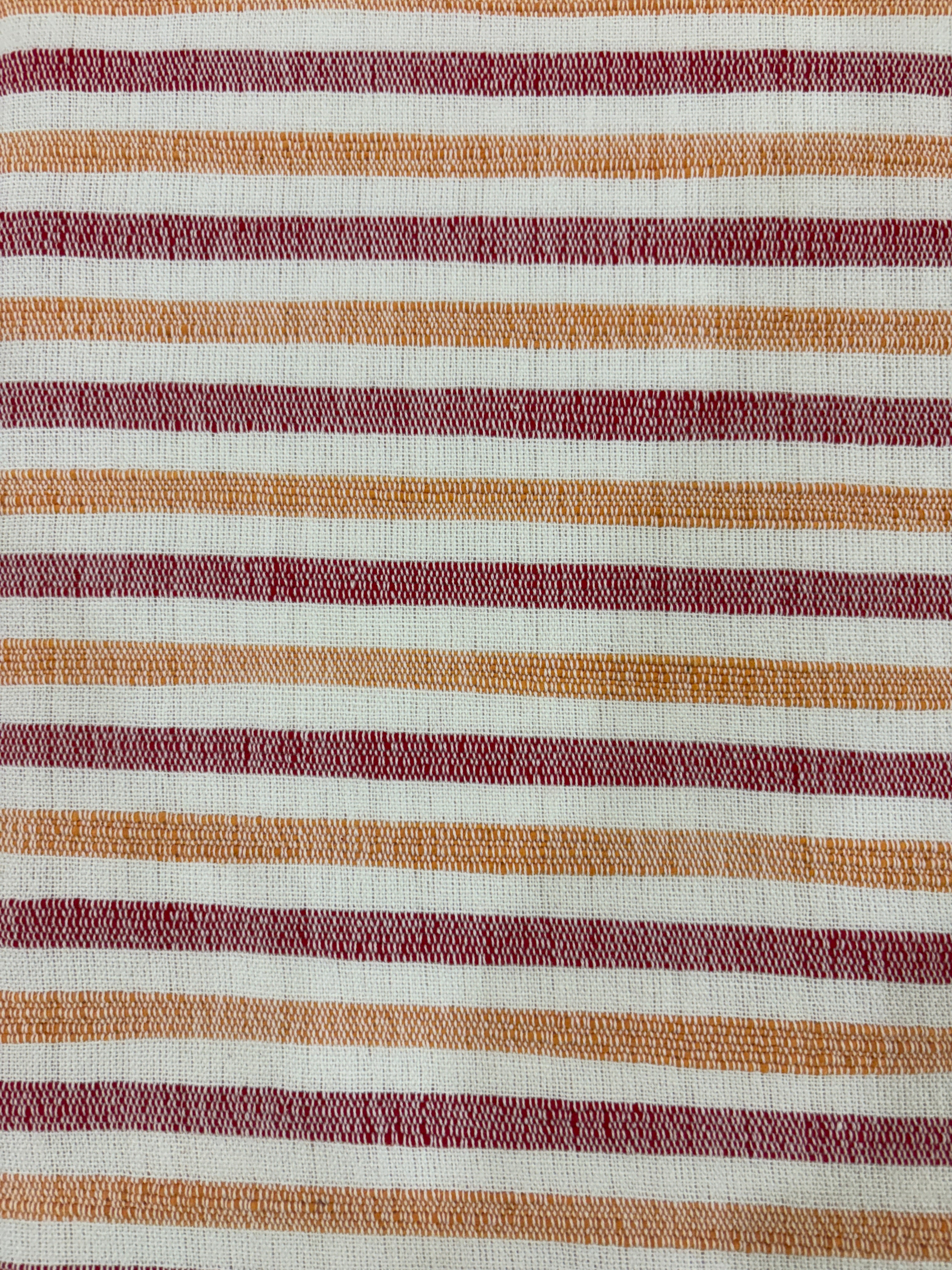 Handwoven Kachha Suti King Size Bedsheet Pure Cotton , White Color