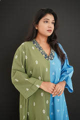 Ardhanareshwar Cotton A-Line Dress