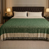 Kachcha Suti Pure Cotton Handwoven King Size Bed Cover