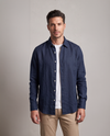 Men's Pure Linen Full Sleeve Regular Fit Shirt