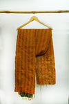 Reversible Handcrafted Kantha Work Silk Dupatta