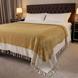Kachcha Suti Pure Cotton Handwoven King Size Bed Cover