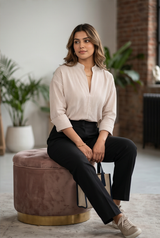 Pure Cotton Seersucker Oversized Shirt for Women