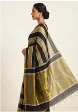 Maheshwari Cotton Silk Jari Patta Saree