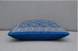 Blue Traditional Handcrafted Cushion Cover