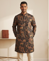 Premium Bamboo Silk Printed Kurta
