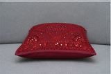 Mirror Embroidered Cushion Cover