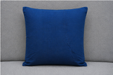Blue Traditional Handcrafted Cushion Cover