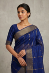 Maheshwari Cotton Silk Star Booti Tissue Saree