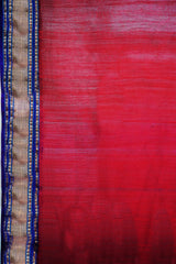 Maheshwari Cotton Silk Saree with Eye Border