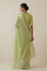 Maheshwari Cotton Silk Full Tissue Saree