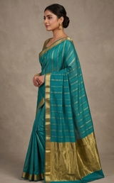 Maheshwari Cotton Silk Tissue Saree