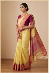 Maheshwari Cotton Silk Saree